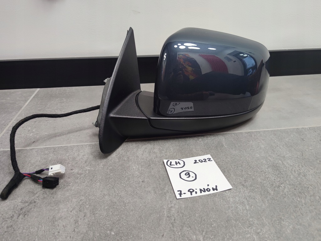 фото №7, Dodge durango левая зеркало мёртвая зона 2020+