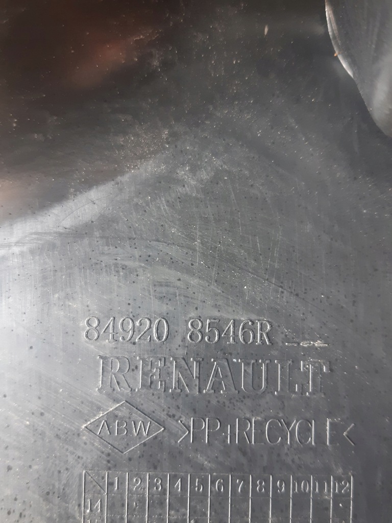 фото №4, Захист поперечина заднього 849208546r renault clio iv hb