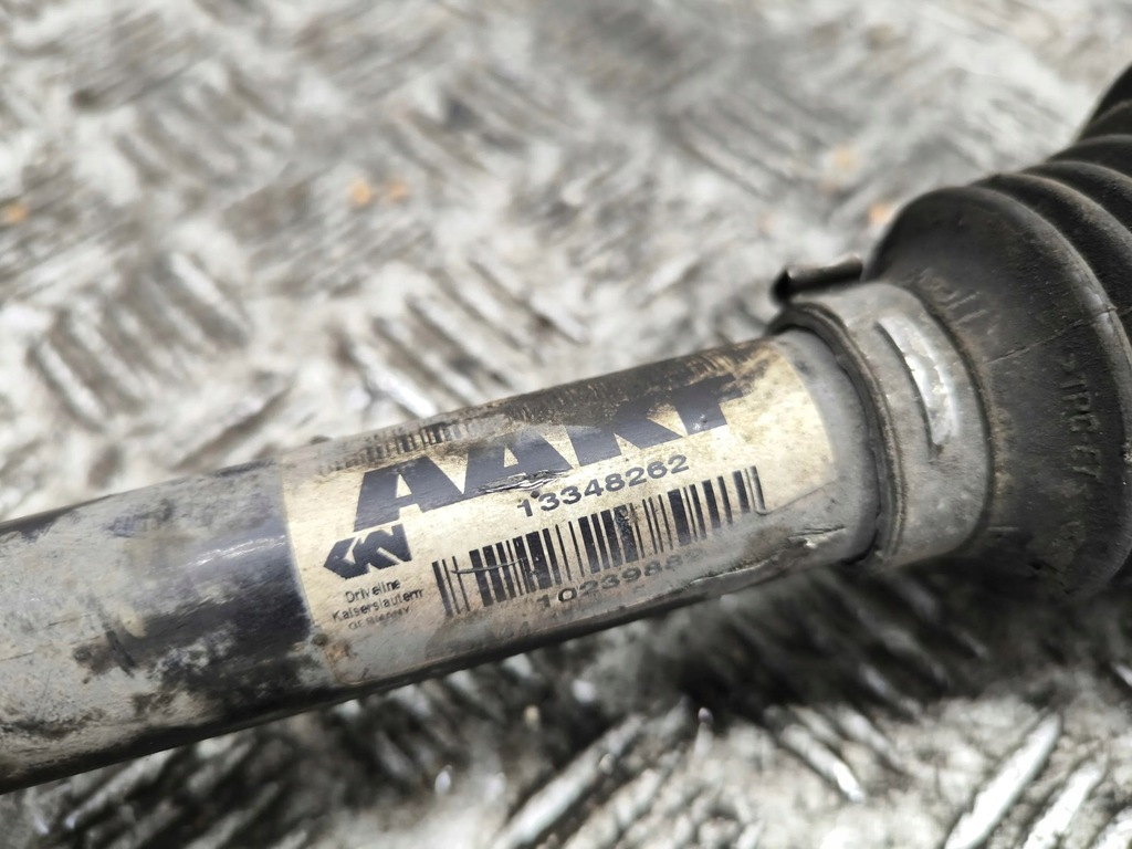 фото №7, Opel zafira c 2014 ліва сторона привідний вал передня