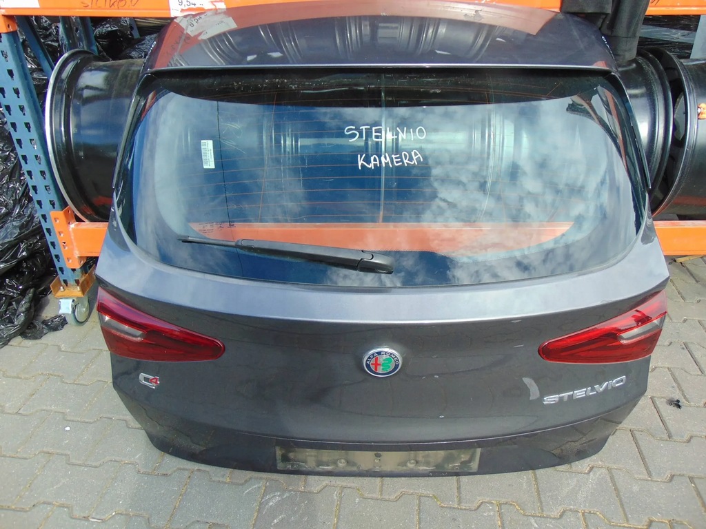 фото №4, Крышка багажника задняя камера alfa romeo stelvio