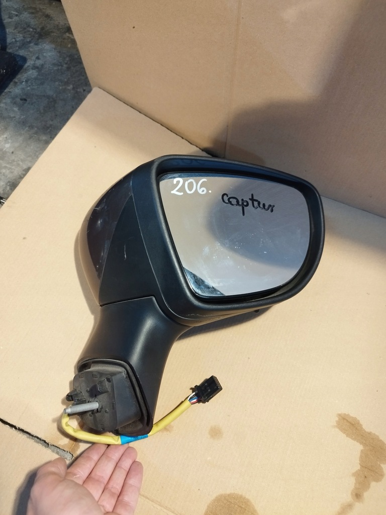 фото №1, 206 дзеркало renault captur праве 9 pin