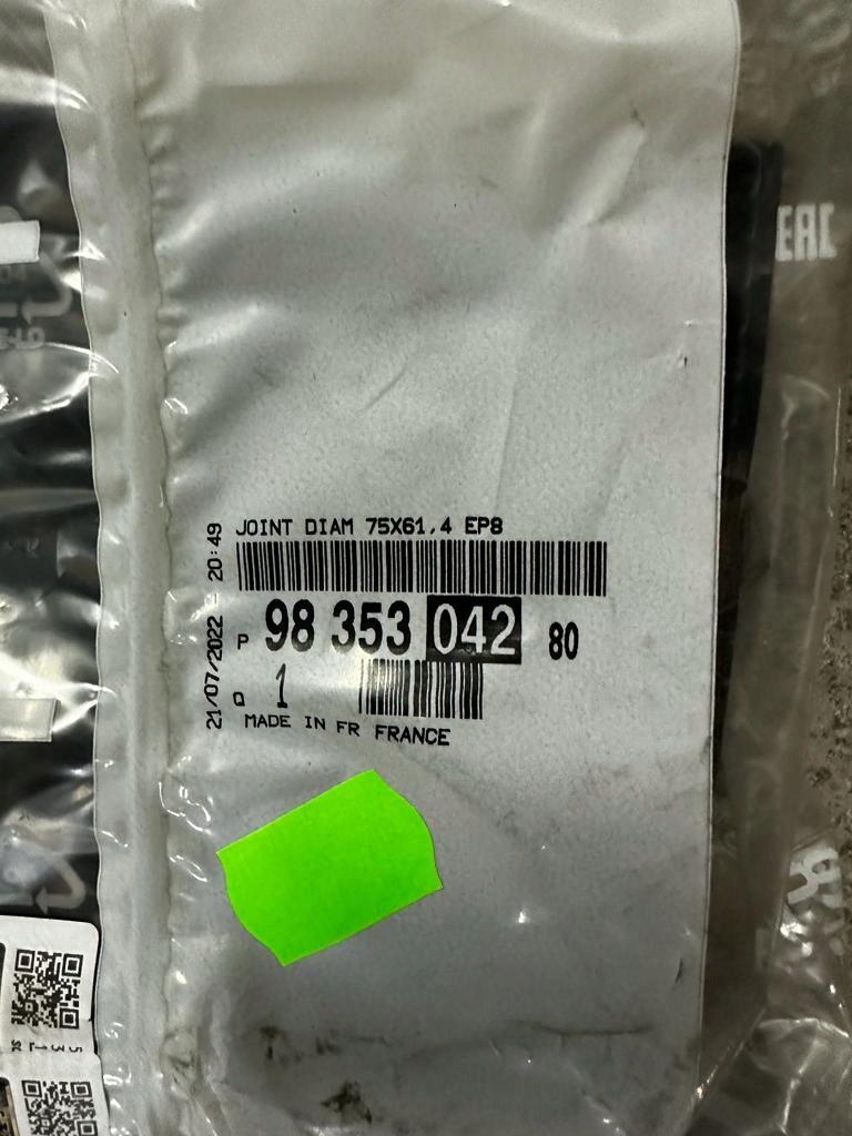 фото №1, Сальник вала коленчатого corsa-f оригинальный номер 9835304280