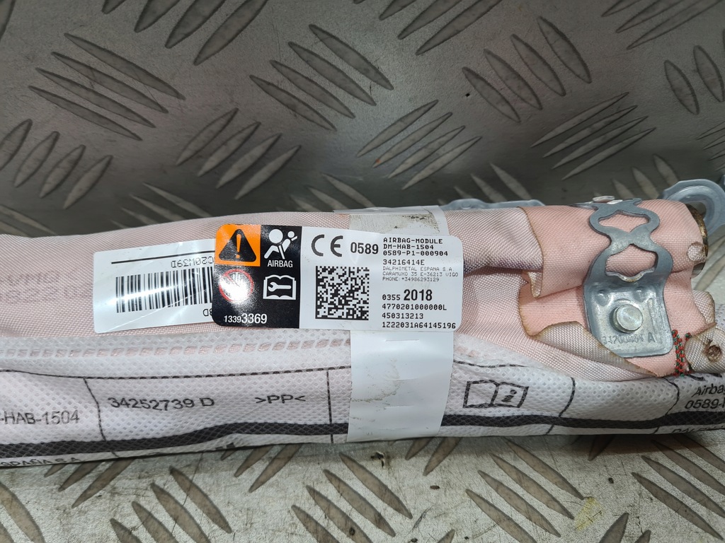 фото №4, Ліва шторка безпеки air bag opel crossland x