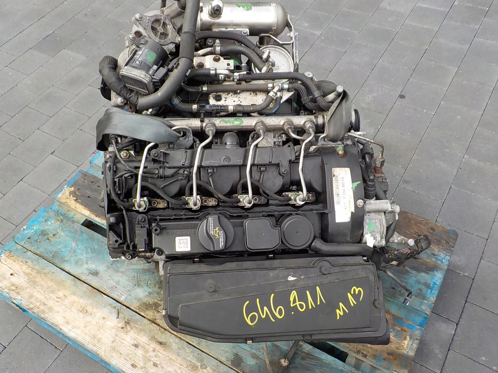 фото №9, Mercedes w204 2.2 cdi 646.811 646811 двигатель kompletny