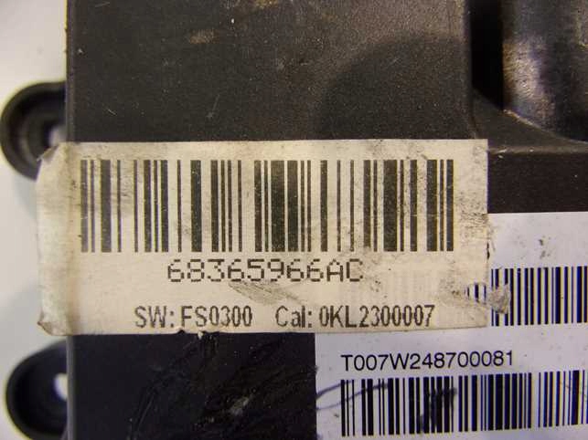 фото №2, Jeep cherokee kl lift 19- модуль ecu tpms 68365966ac