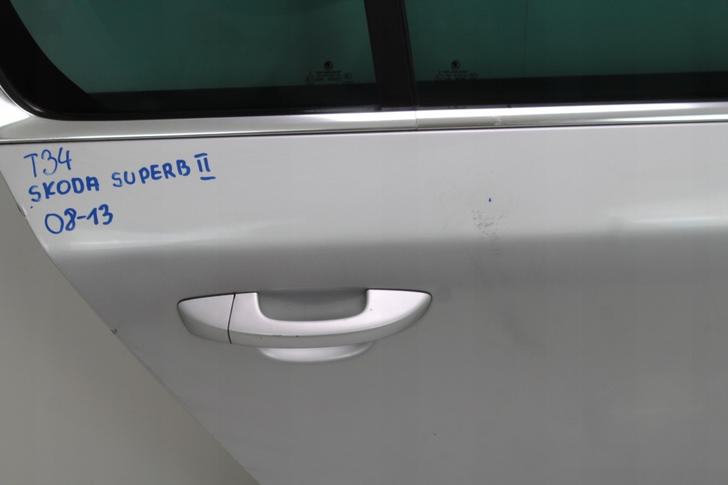 фото №4, Дверь правый задняя skoda superb ii 08-13r hb la7w