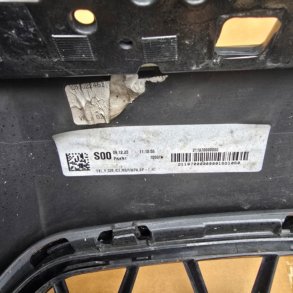 фото №14, Бампер перед bmw 4 g26 m набор 21- orginał