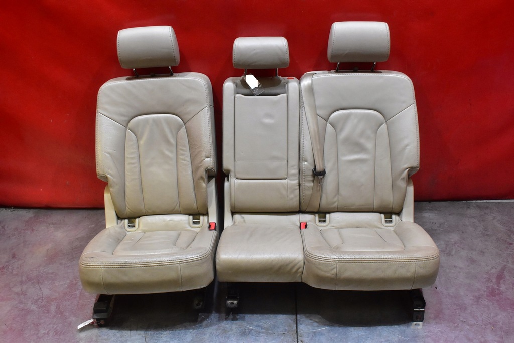 фото №7, Сиденье сиденья комплект обшивка обшивки кожаный eu audi q7 4l 05-09