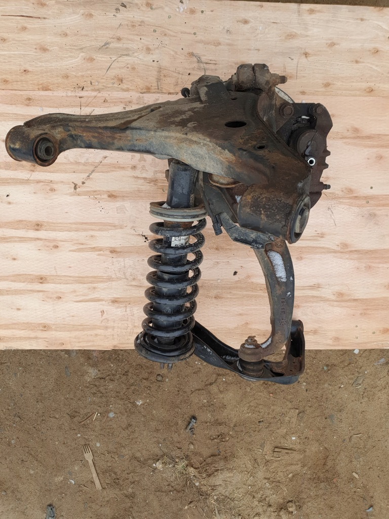 фото №5, Navara d23 np300 alaskan поворотный кулак левый перед амортизатор рычаги