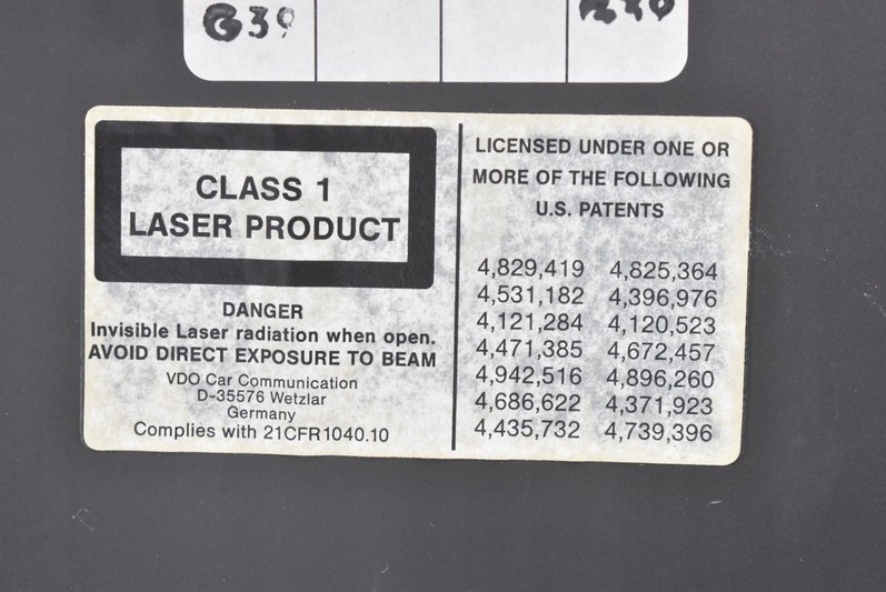 фото №10, Считыватель дисков навигации 7700437567 renault megane scenic 1 i rx4 96-03