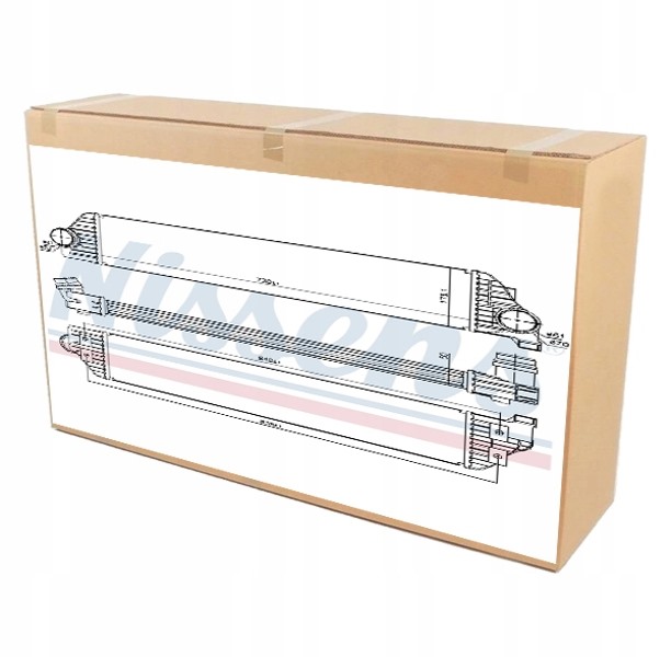 Купить Интеркулер радиатор воздуха nissens к renault master 3 2.3 dci