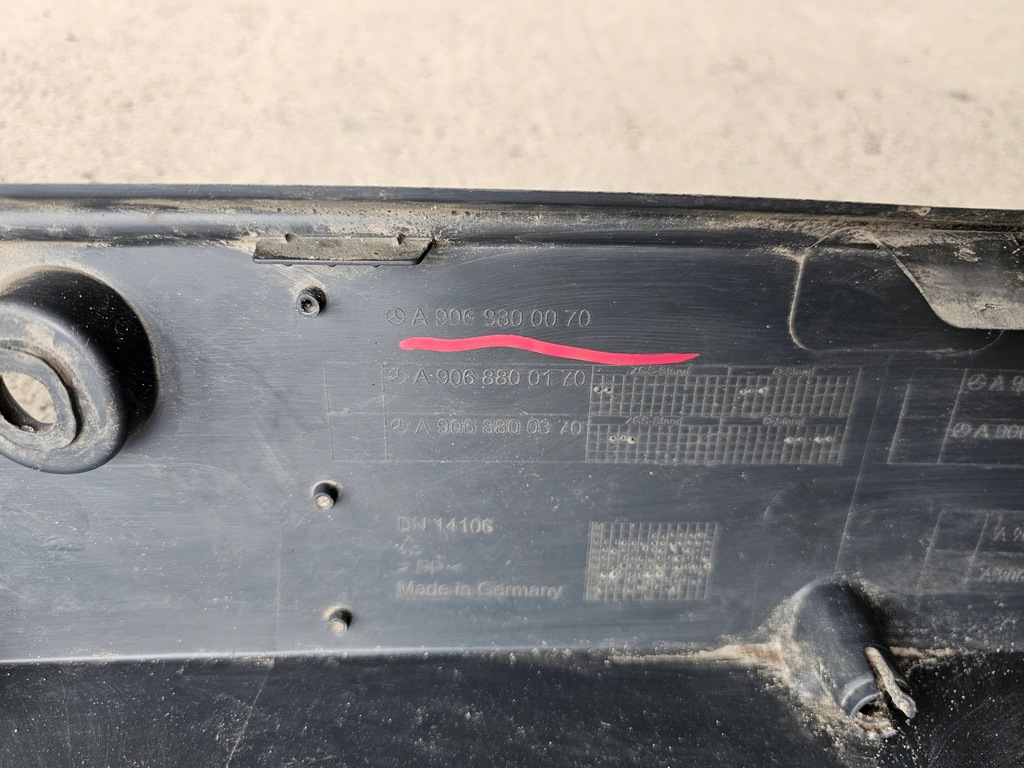 фото №16, Mercedes sprinter w906 бампер передний перед a9068800070