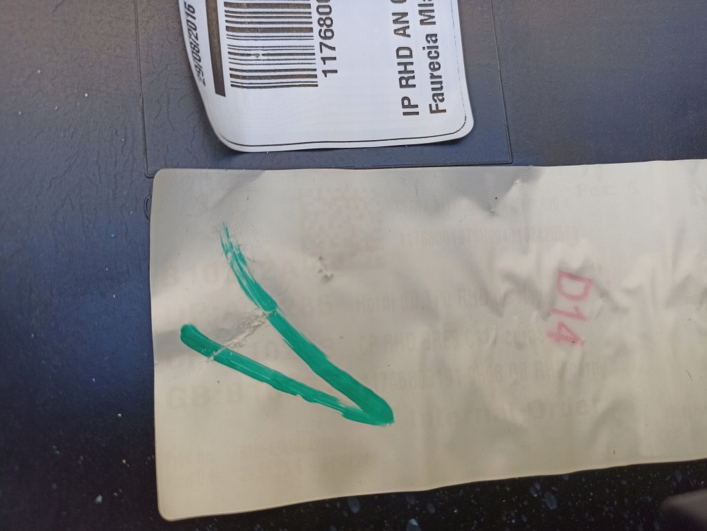 фото №9, Приборная панель приборная панель  приборная панель anglik uk mercedes w156 gla w117 cla