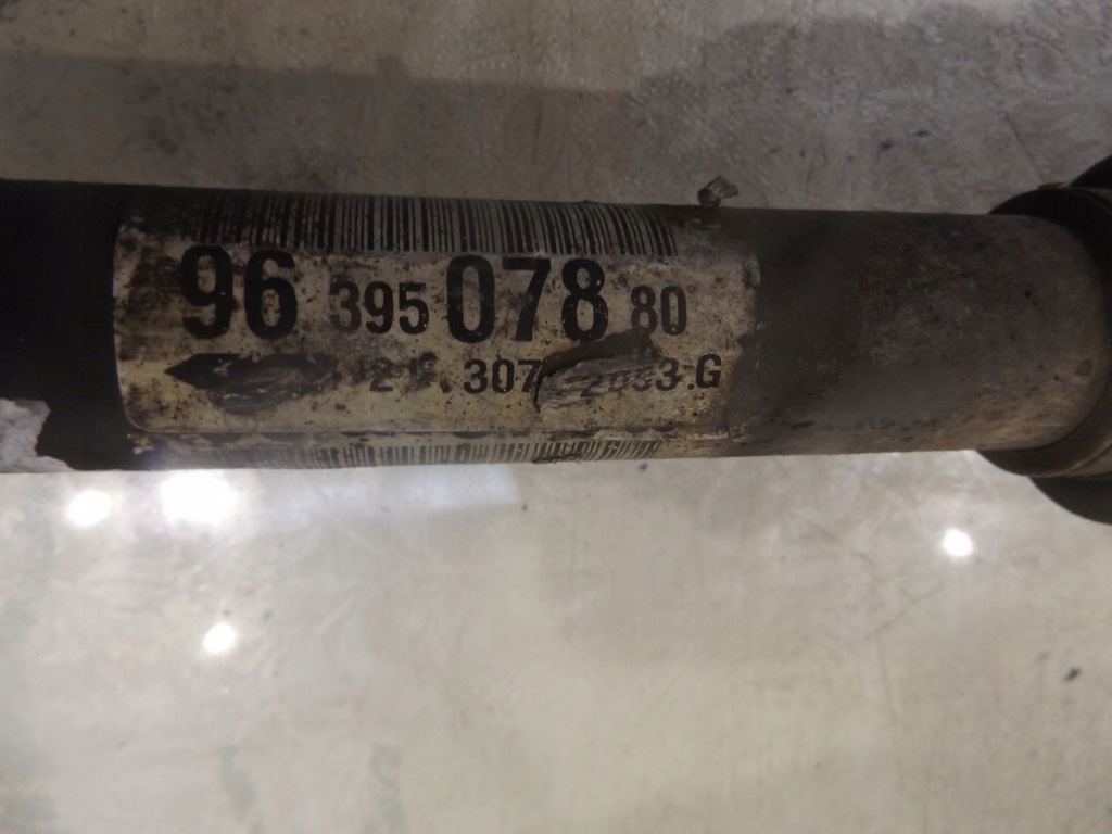 фото №4, C3 i 1,4hdi 16v приводной вал правая 9639507880