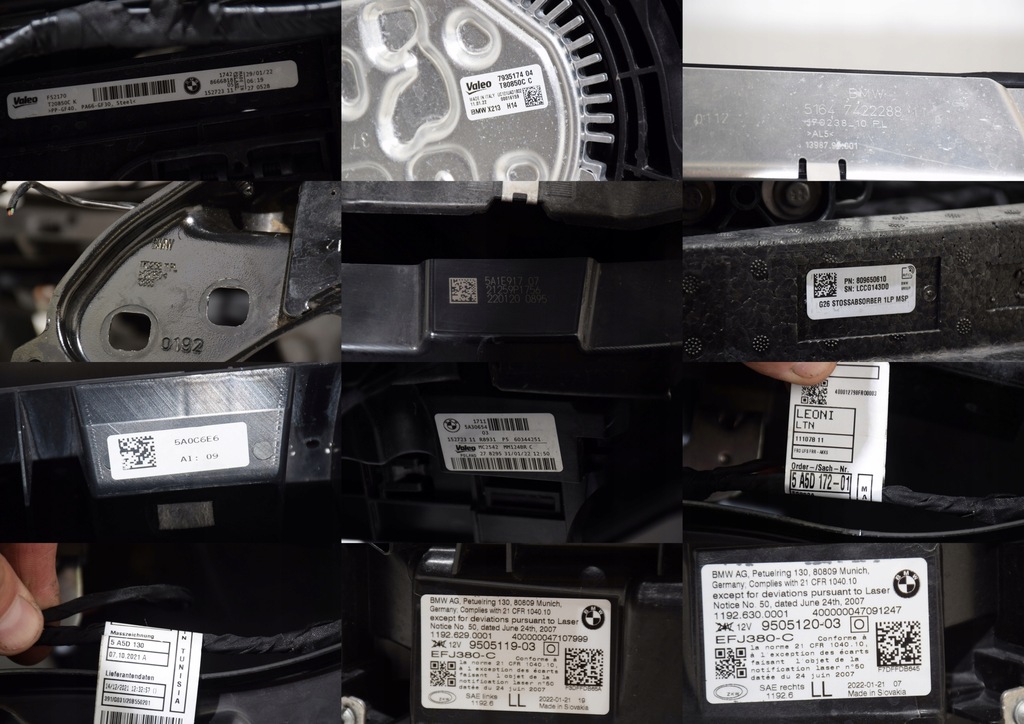 фото №16, Bmw 4 g26 m440i usa перед капот бампер крыло радиатор лампы фары-лазеры c3z