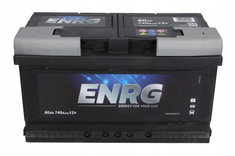 фото №1, Аккумулятор 12v 80ah 740a enrg