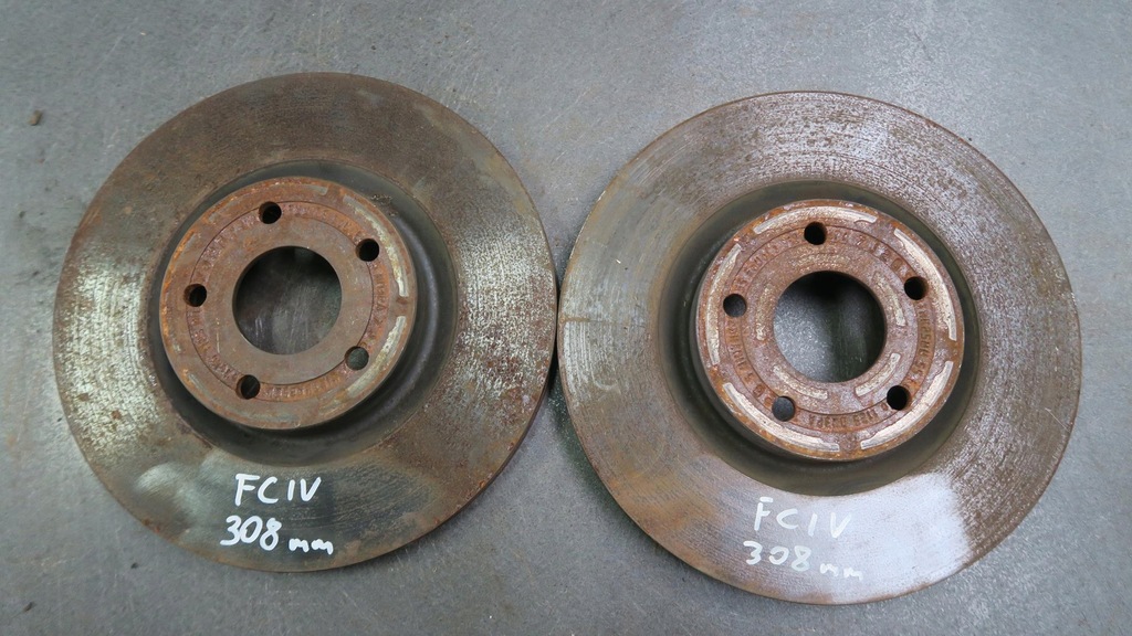 фото №1, Ford focus mk4 гальмівні диски гальмівні перед 308mm