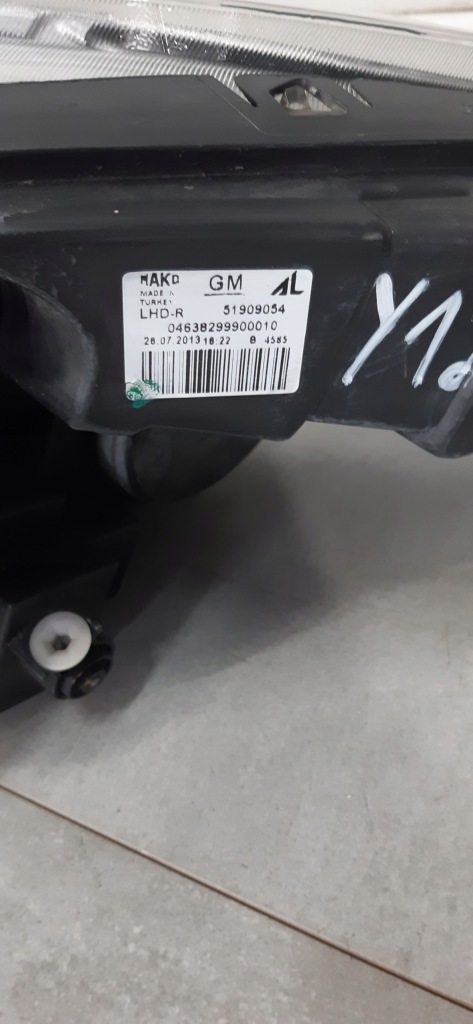 фото №10, Opel combo лампи передні права+ ліва 51909056, 51909054