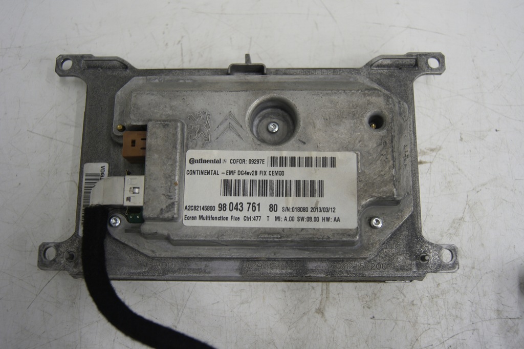 фото №14, Peugeot 508 радіо навігація комплект рамка