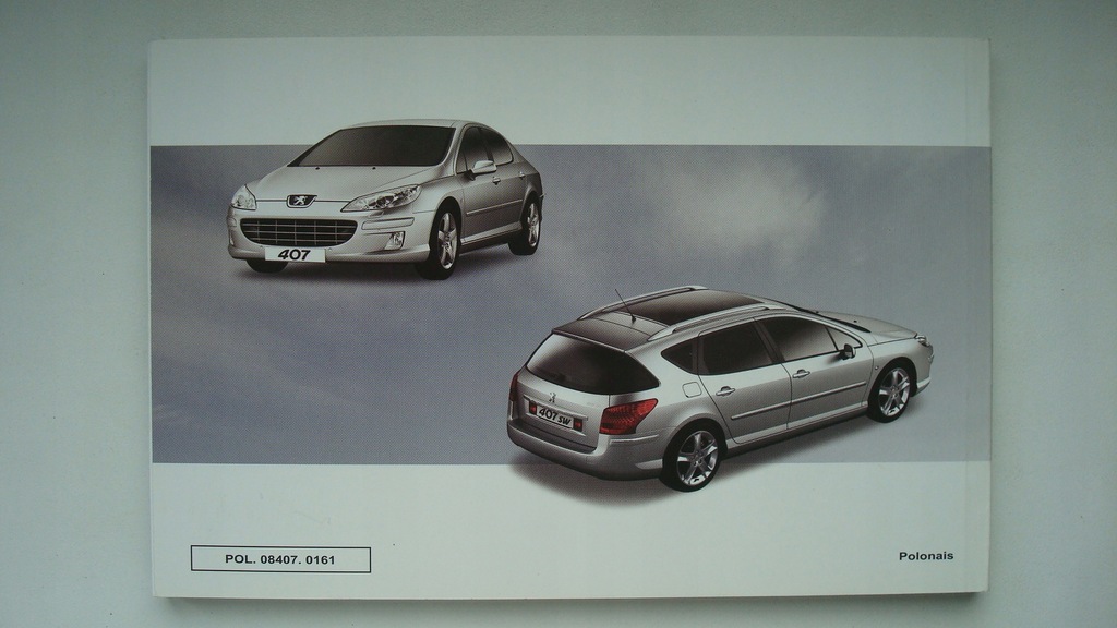 фото №16, Peugeot 407 polska інструкція експлуатації peugeot 407 + gps кольорова книга pl