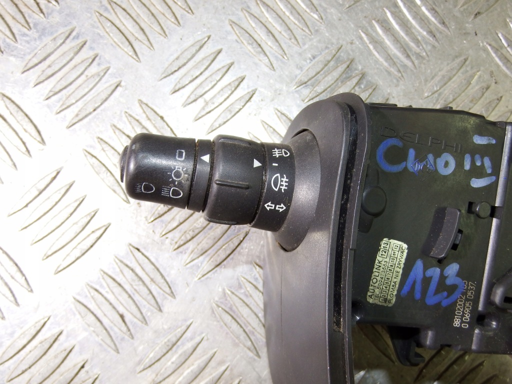 фото №2, Перемикач світла поворотники renault clio iii kangoo ii modus