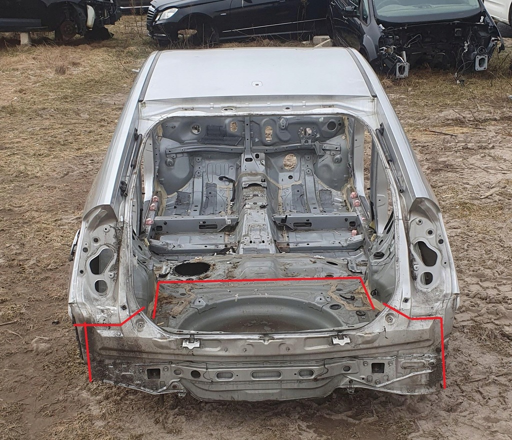 фото №1, Pas задняя задний поддон toyota prius iii lak.1f7