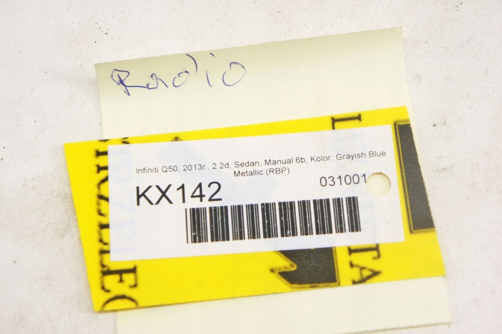 фото №7, Kx142 infiniti q50 радіо 28330-4gn0a