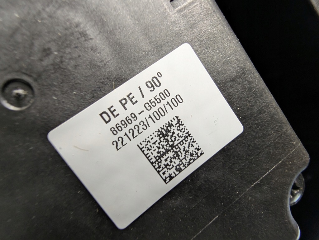 фото №11, Воздуховод воздуха впуск жалюзи kia niro 86951-g5500 новый оригинал