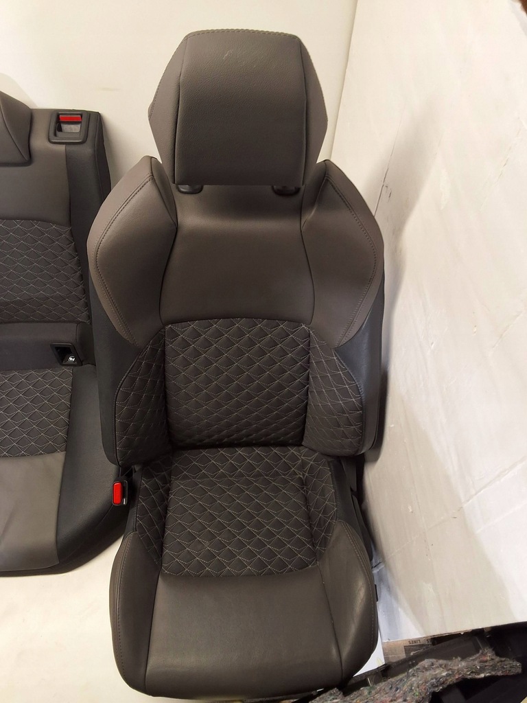 фото №7, Toyota c-hr chr сидіння заднє сидіння обшивки комплект