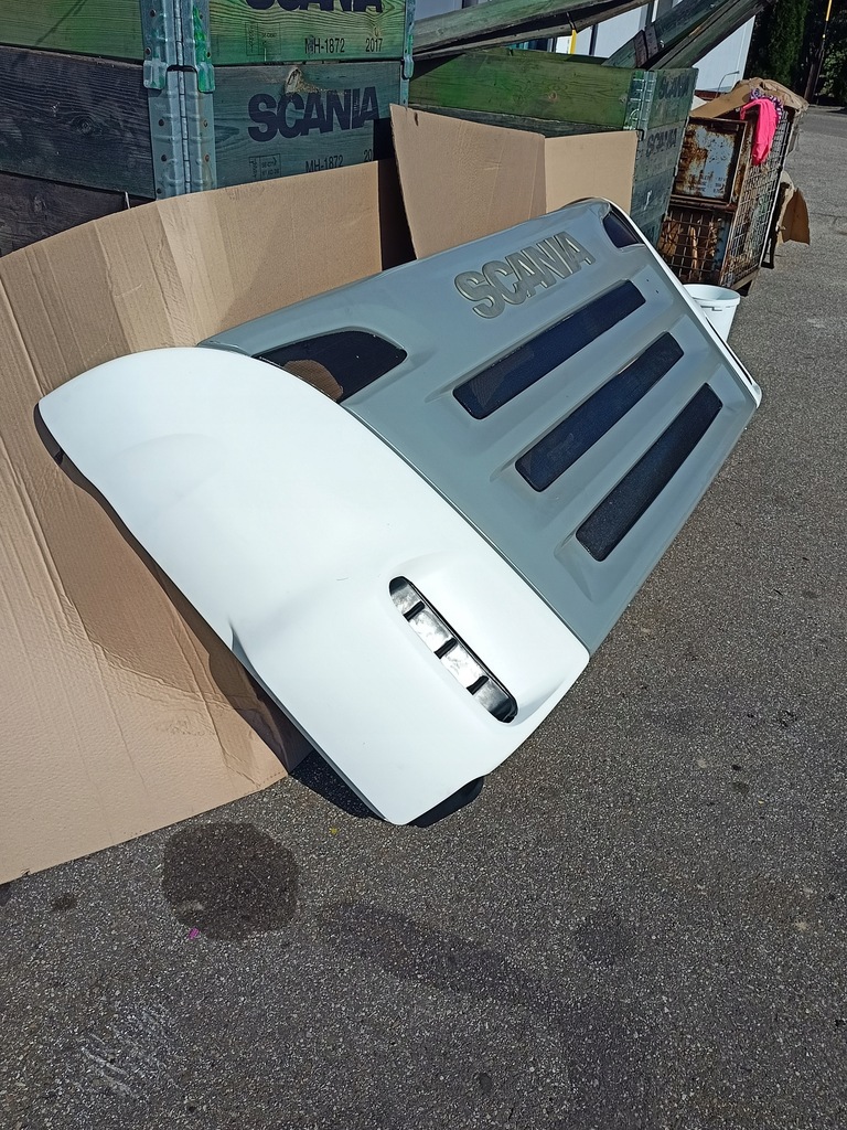 фото №4, Scania r капот верхній antrapa верхній przedlift