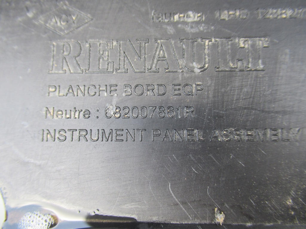 фото №4, Clio iv приборная панель консоль приборная панель ремни подушка безопасности датчик