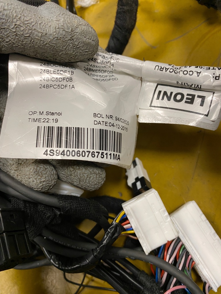 фото №13, Жгут электропроводка предохранители кабины infiniti q30