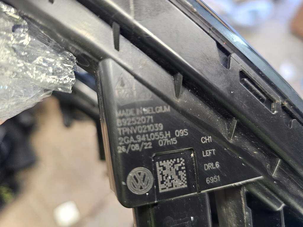 фото №16, Противотуманная фара led поворотник volkswagen vw t-roc lift 2ga 2021 - левый orginał