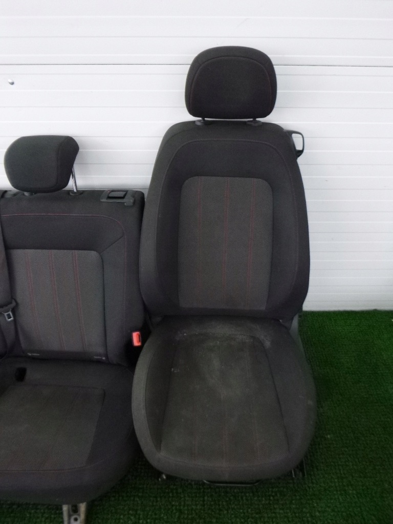 фото №4, Opel corsa d 06- перехідник van сидіння обшивки ремені kpl