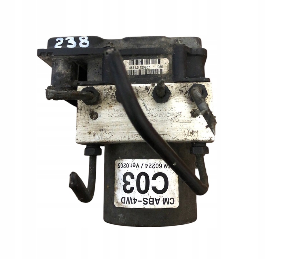 фото №8, Насос тормозная abs hyundai santa fe ii 2.2 crdi 58910-2b350