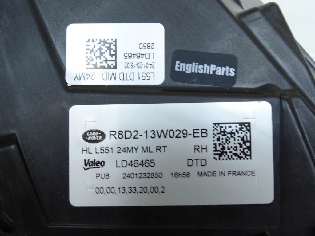 фото №10, Оригінальна лампа фара mid eu ece evoque l551 2023 2024 r8d213w029eb