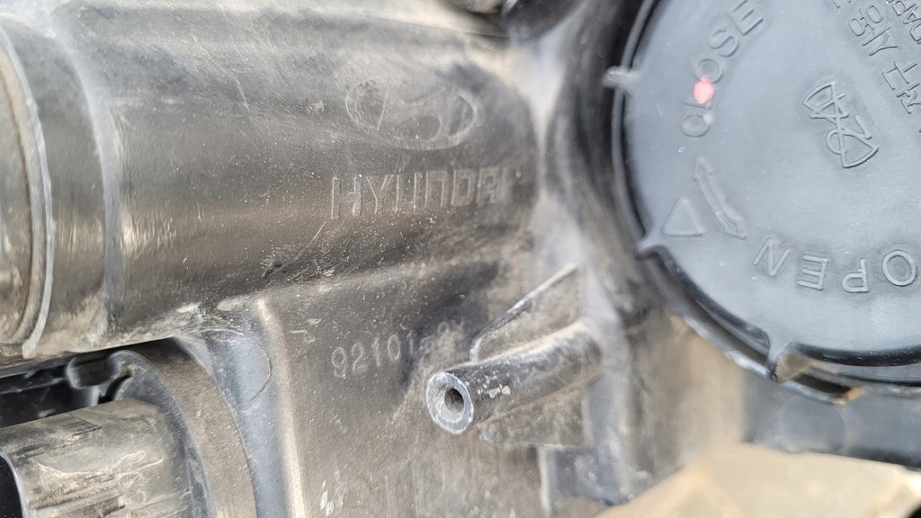 фото №6, Лампа левая перед передняя hyundai ix35 przed liftem линза левая фара