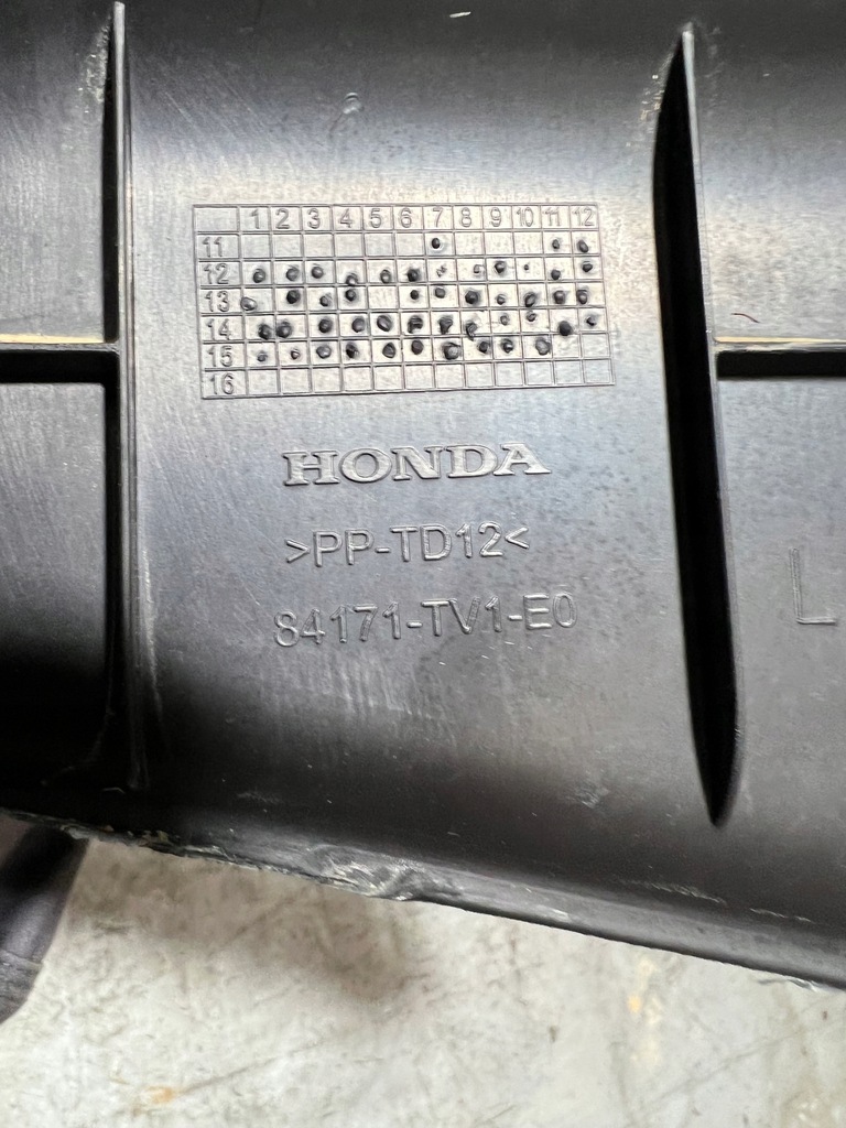 фото №11, Honda civic ix 9 hb 11-16 захист стійка b пластик ліва права перед передня