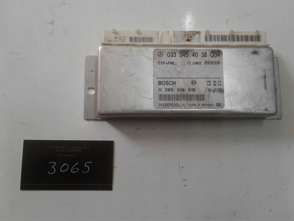 Купити Модуль esp pml 0335454032 mercedes sl r230 02
