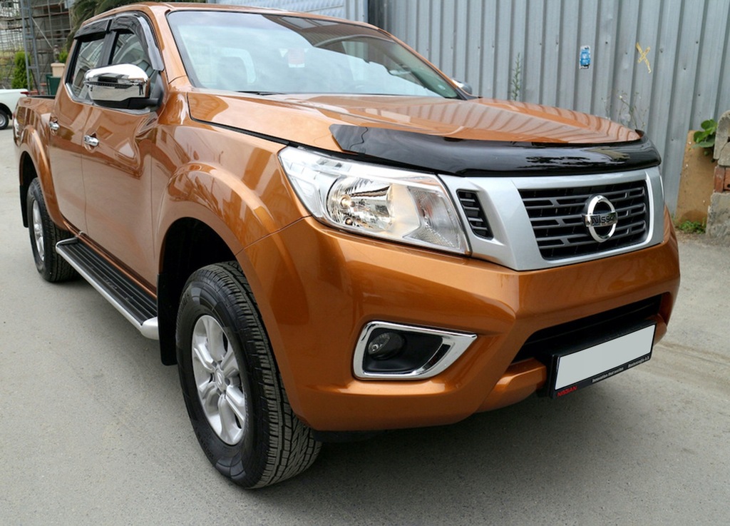 фото №13, Дефлектор капот передней nissan navara 2015-2020