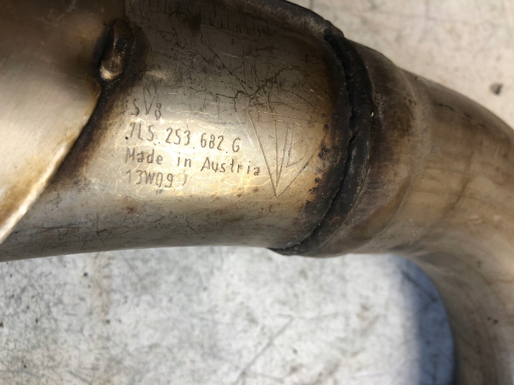 фото №7, Наконечник вихлоп ліва права porsche cayenne 7l