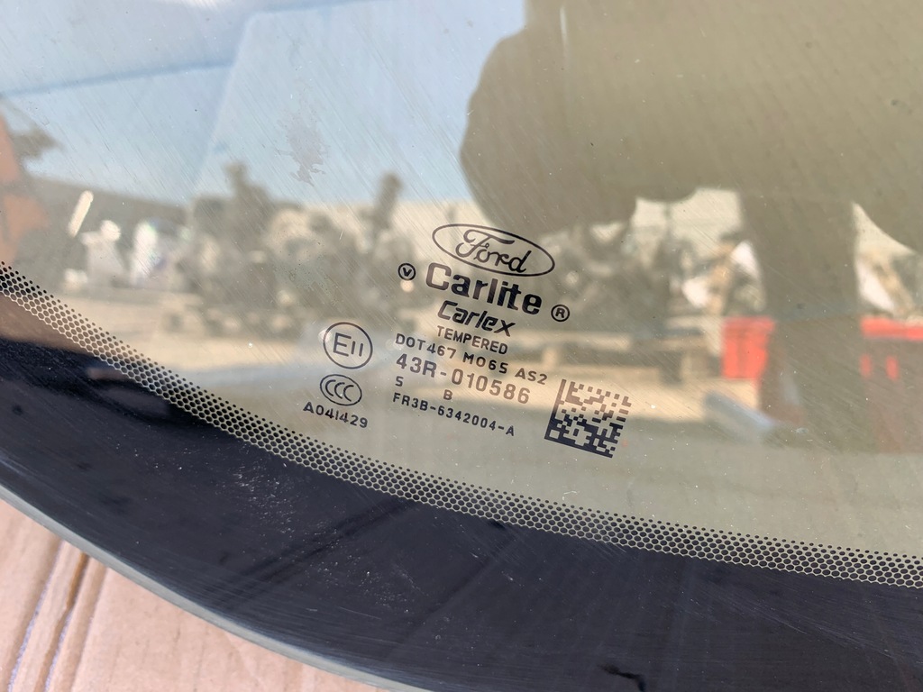 фото №6, Скло задня задня ford mustang vi 15-17 оригінал