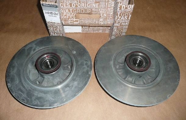 фото №1, Диск гальмівна renault megane 16- задня 260x25