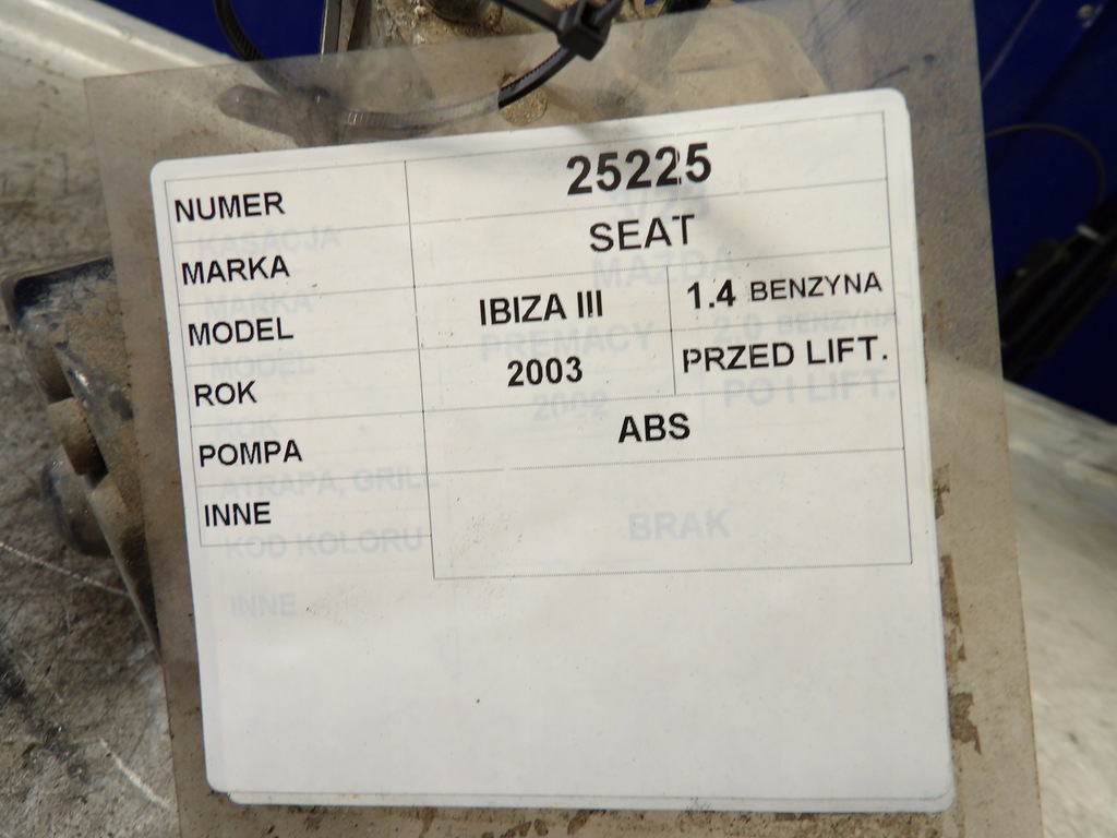 фото №6, Seat ibiza iii насос abs 0265800003