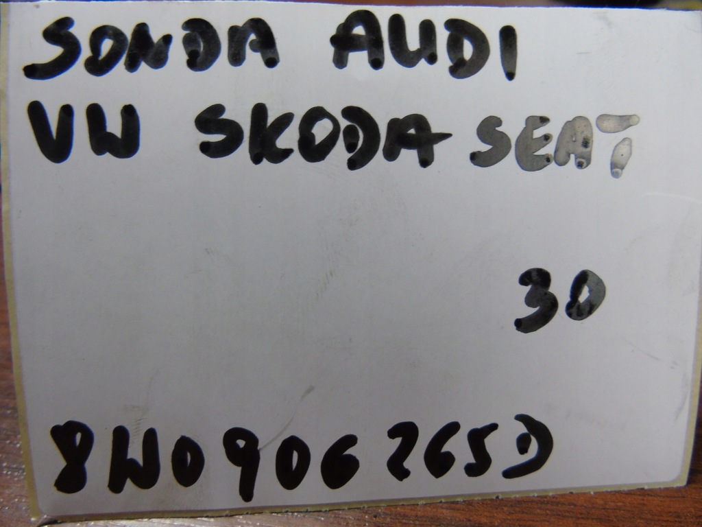 фото №7, Idealna kpl. датчик лямбда-зонд audi vw skoda seat 1