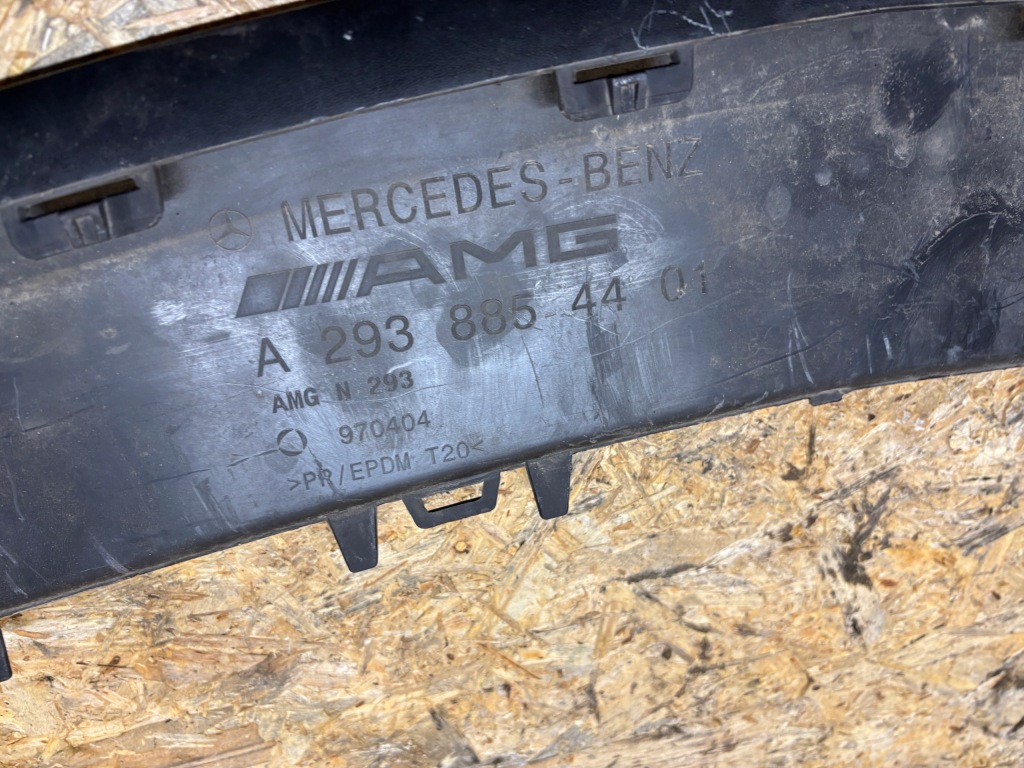 Mercedes eqc w293 amg спойлер накладка бампера перед a2938854401 b. хороший с Разборки