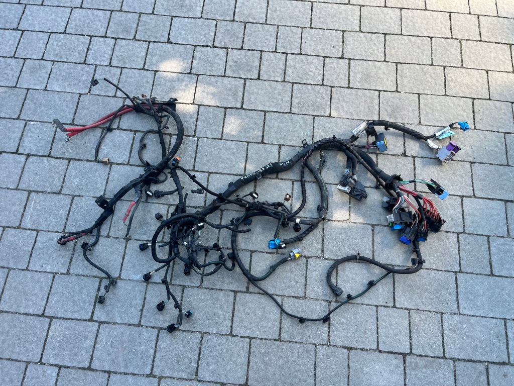 фото №1, Trafic iii vivaro b двигатель 1.6 cdti r9m электропроводка двигателя