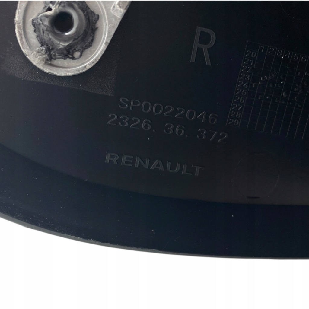 Правое зеркало 12 pin blis renault trafic iv nissan nv300 963019093r Недорого