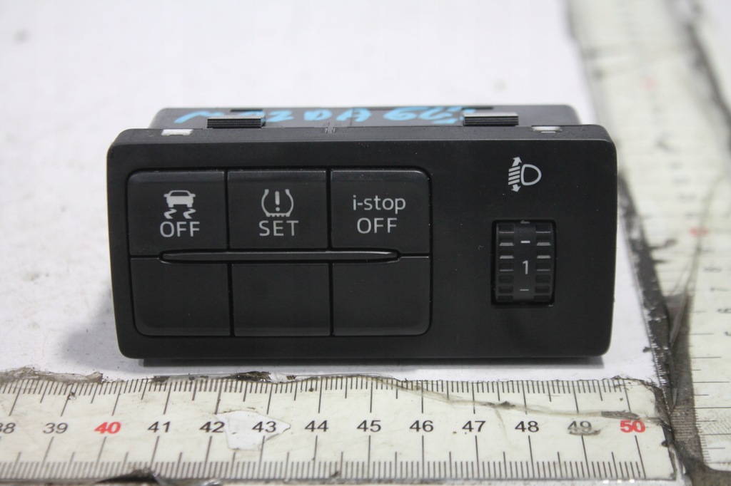 фото №1, Кнопка регулировка света gje866170a mazda 6 gj