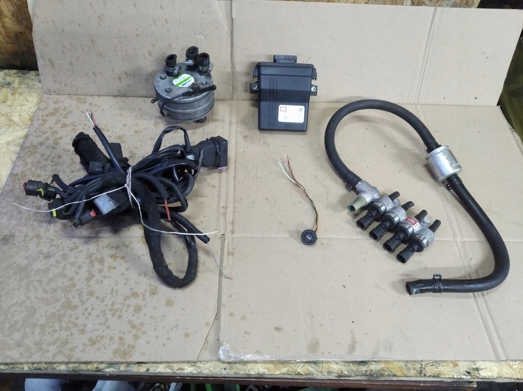 фото №1, Електропроводка газова sekwencja brc